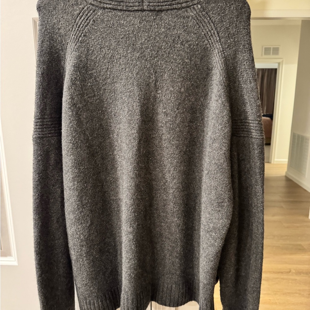 J. Crew Charcoal Cardigan Sweater - Picture 4 of 4